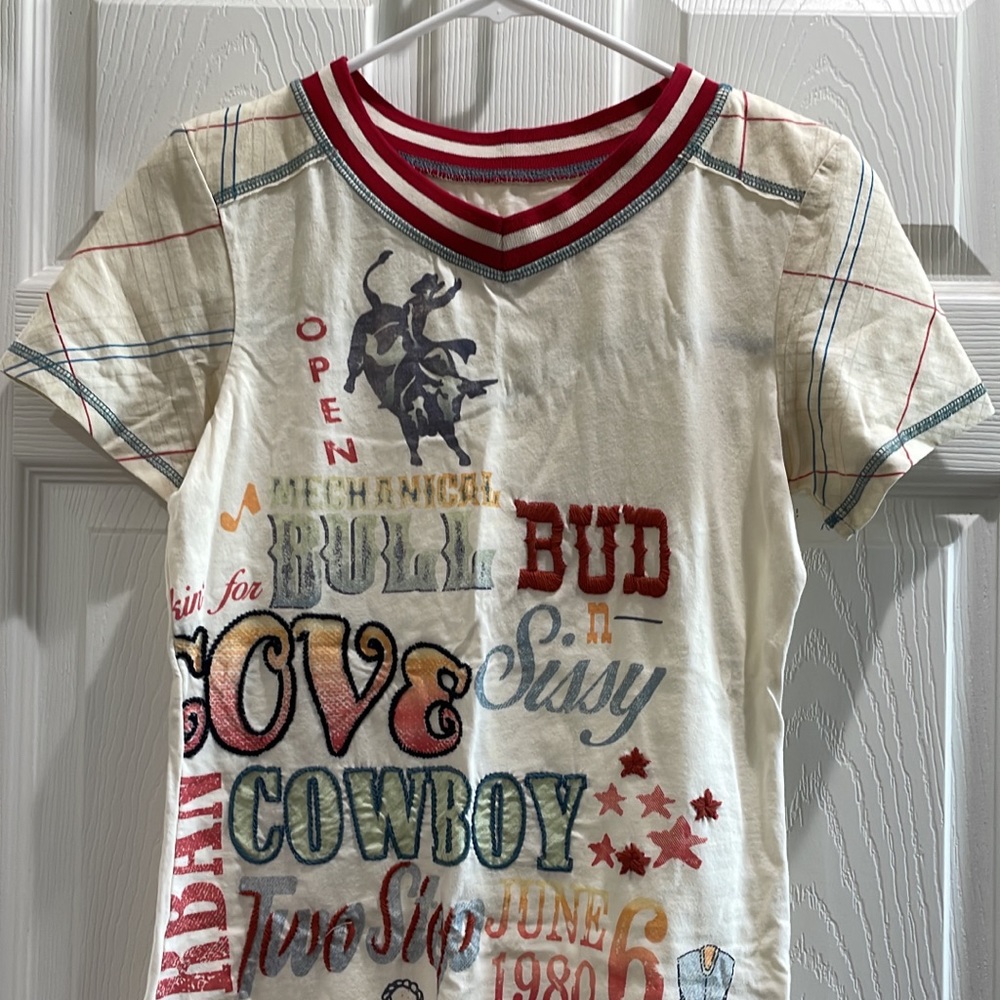 Double D Ranch rodeo shirt